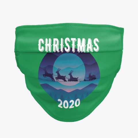 Christmas 2020 Green Maglietta Front