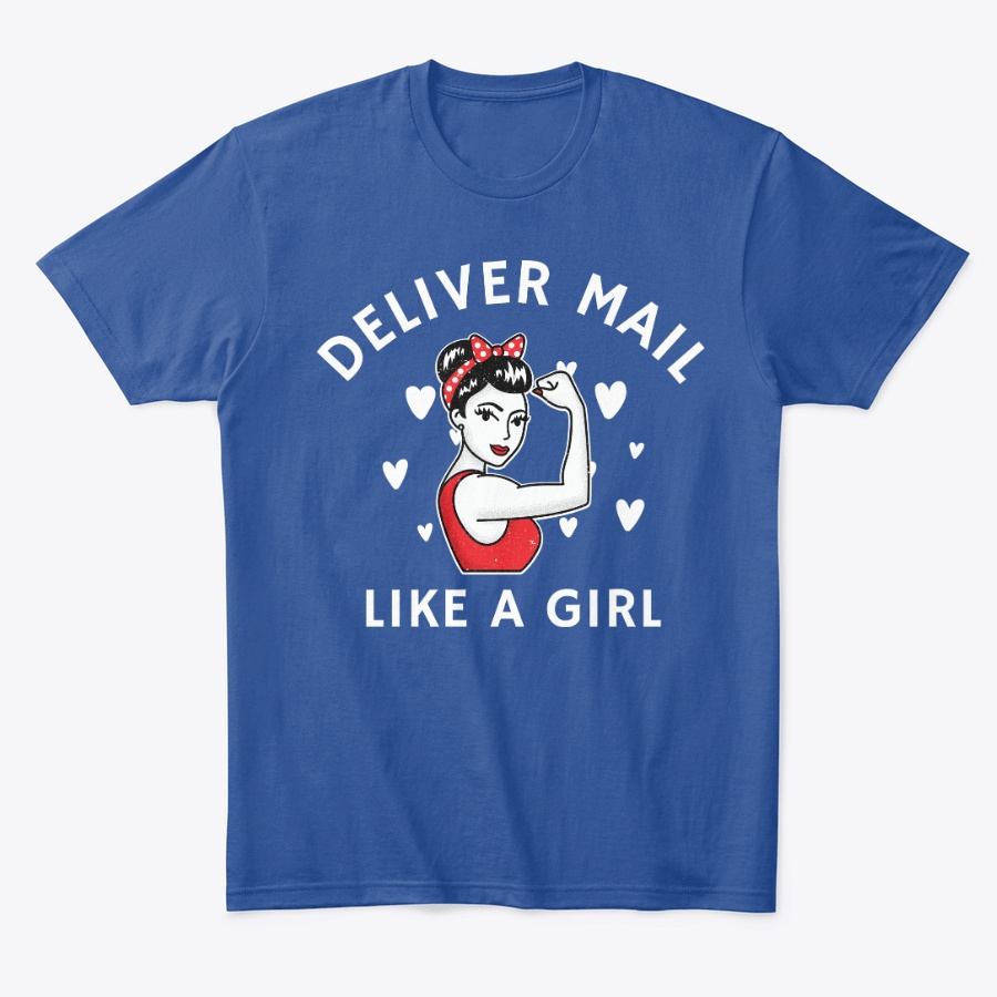 Deliver mail like a girl Unisex Tshirt