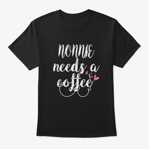 Mama Needs A Beer Funny Mommy Mother Wom Black T-Shirt Front
