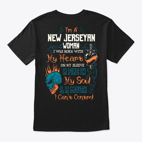 Was Born New Jerseyan Woman Shirt