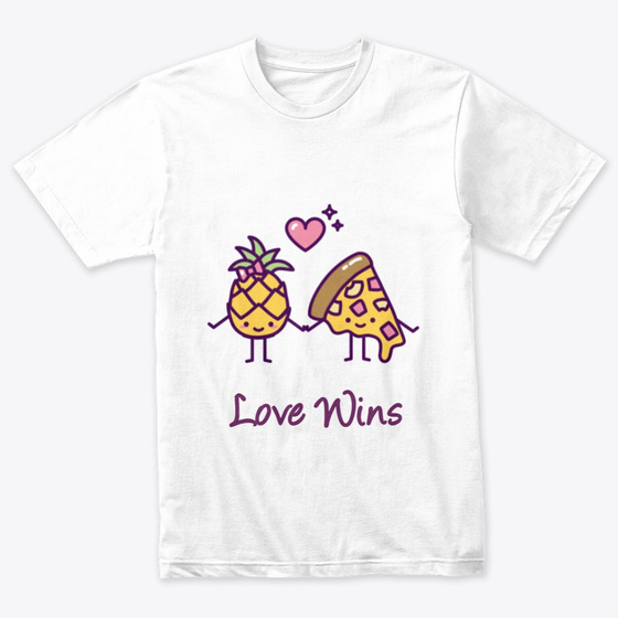 I Love Heart Pineapple Kids Sweatshirt