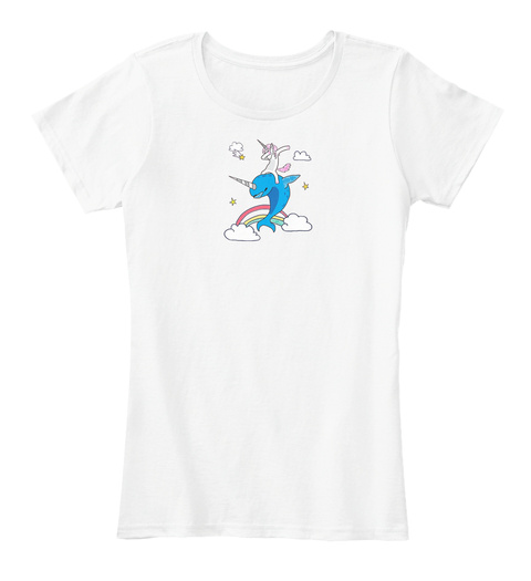 Funny Magical Dabbing Narwhal Unicorn T