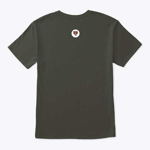 74(F) `tiger` Squadron T Shirt Smoke Gray T-Shirt Back