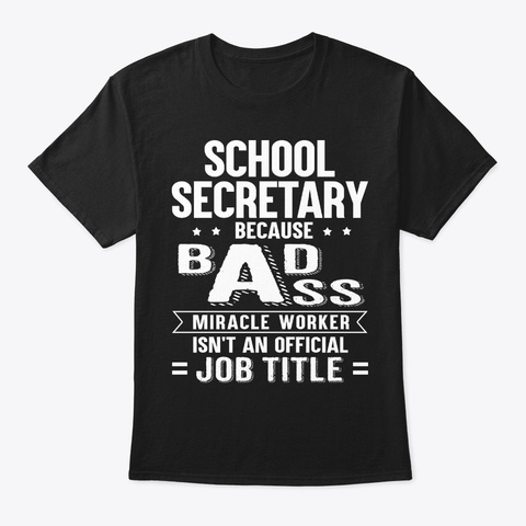 School Secretary Gift Miracle Worker