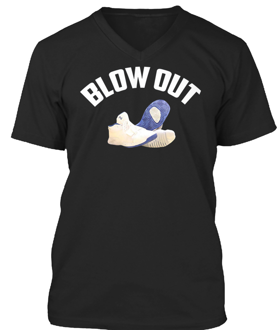 blow out t shirt unc