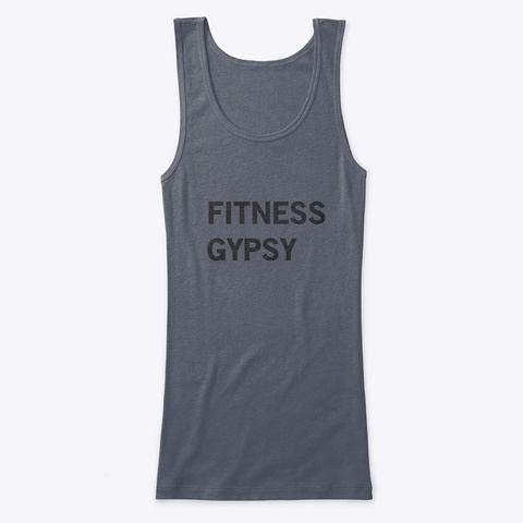 Fitness Gypsy Tank Deep Heather T-Shirt Front