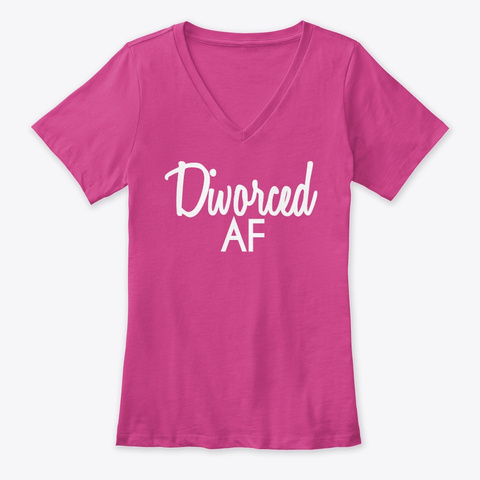 Divorce Party Shirts Berry T-Shirt Front