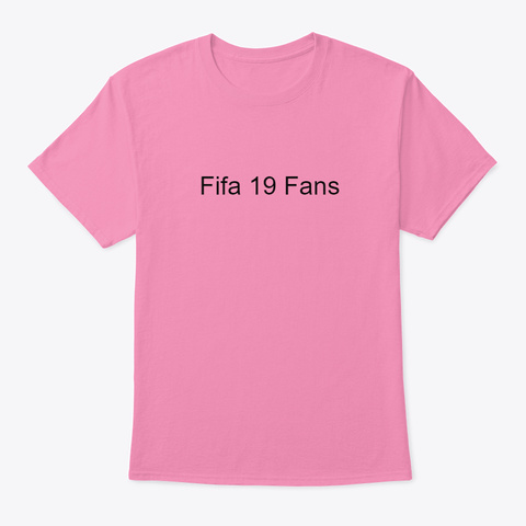 Fut 19 Coins Shirt Pink T-Shirt Front
