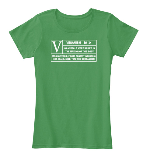 V Rated Veganism Tshirt For Woman