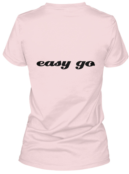 Easy Go Pink T-Shirt Back