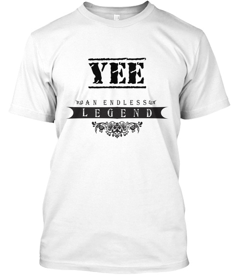 Yee An Endless Legend White T-Shirt Front