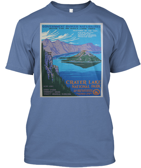 Vintage Travel - Crater Lake Ntl Park