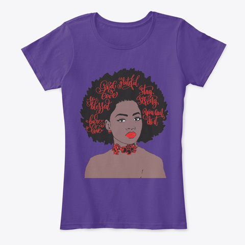A Grateful Queen Purple T-Shirt Front