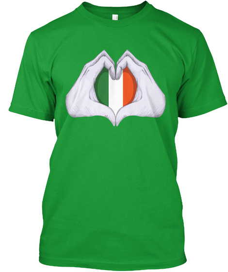 Vintage Ireland Kelly Green T-Shirt Front