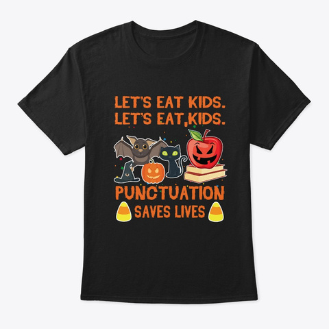 Halloween Lets Eat Kids Funny T-shirt