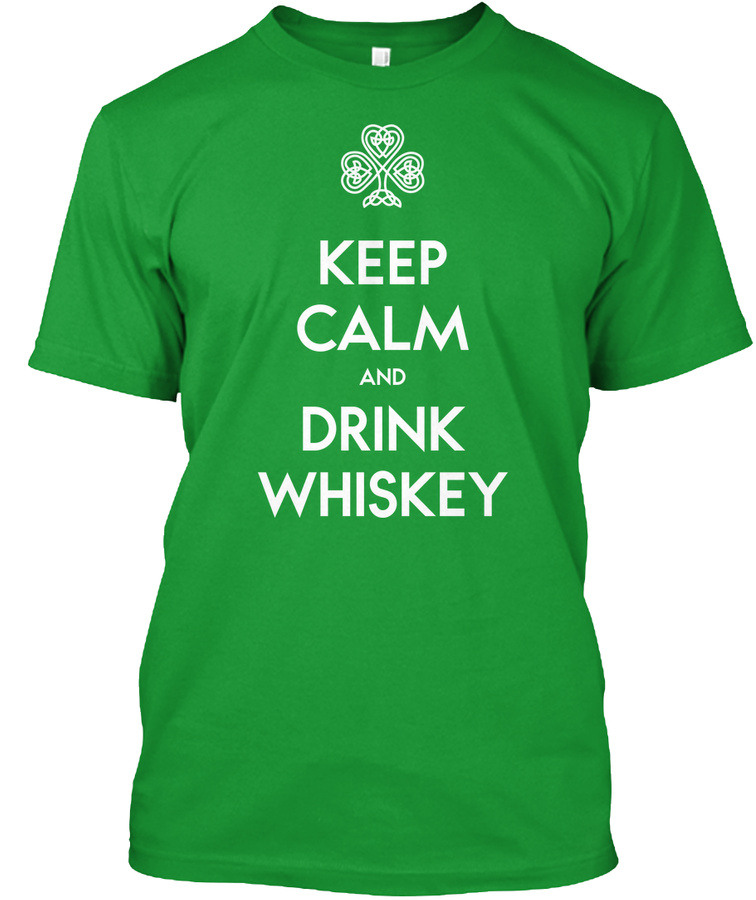 Keep Calm and Drink Whiskey Unisex Tshirt