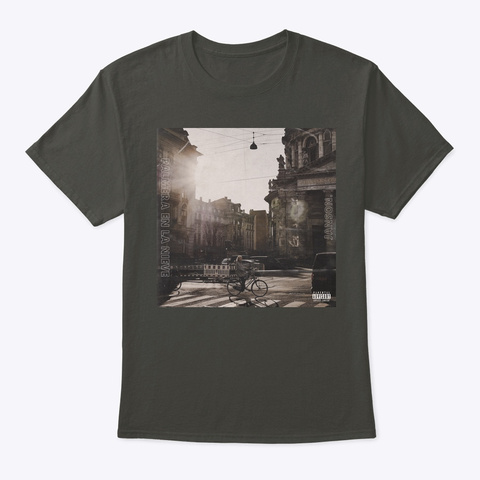 Palmera En La Nieve  Smoke Gray T-Shirt Front