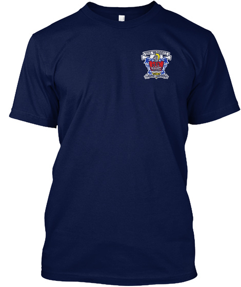 Uss Waddell (Ddg 24) Memories Navy T-Shirt Front