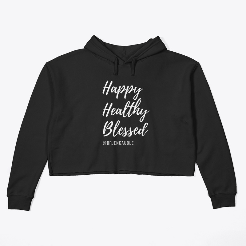Featuring a relaxed fit and dropped shoulders, the crop hoodie is made of a super-soft 85/15 ringspun cotton-poly blend.