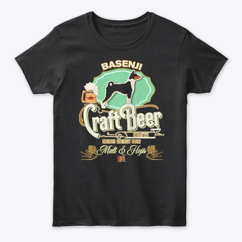 Basenji Gifts I'll Be There For You Black Camiseta Front