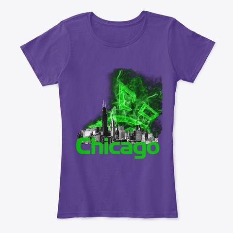 Chicago Enlightened Anomaly 2019 Purple T-Shirt Front