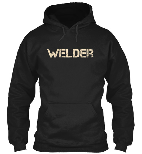Welder Black T-Shirt Front