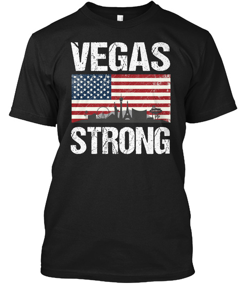 Las Vegas Strong Flag T-shirt