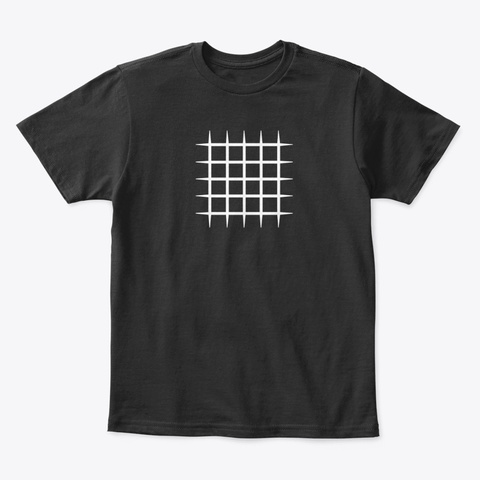 T Shirt: Blocks Black T-Shirt Front