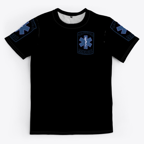 Tactical Medic Black T-Shirt Front