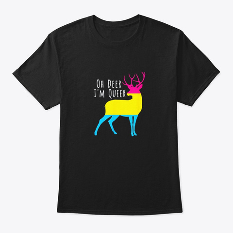Pansexual Flag Oh Deer Im Queer Funny