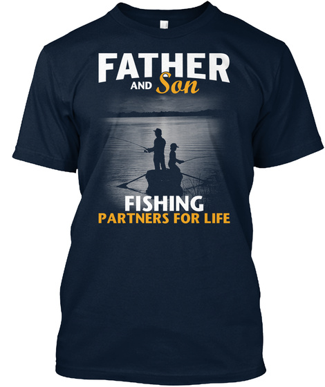 Father And Son Fishing T Shirts