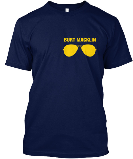 Burt Macklin Navy Kaos Front