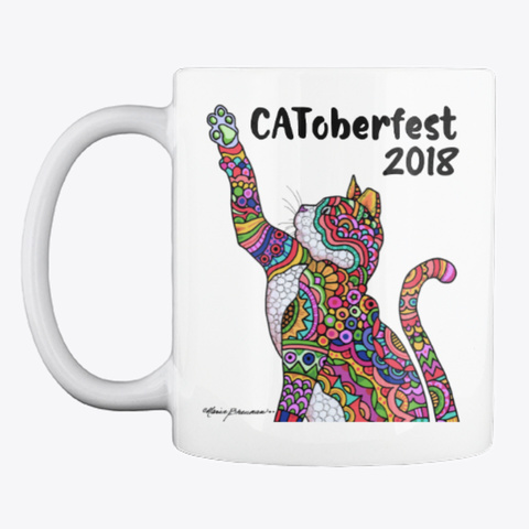 2018 Ca Toberfest Mug White T-Shirt Front