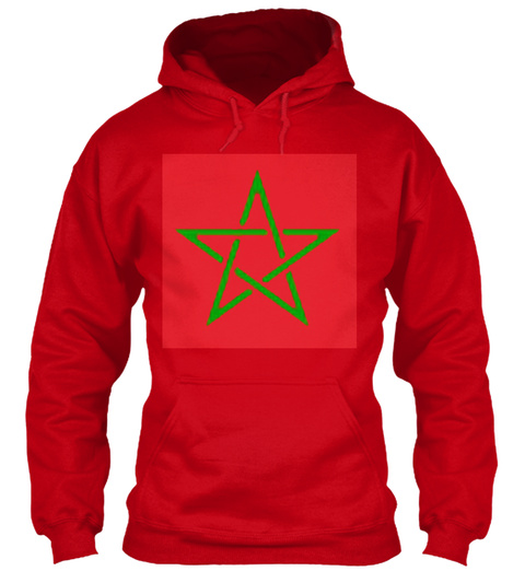 Moorish Divine And National Movement Red T-Shirt Front