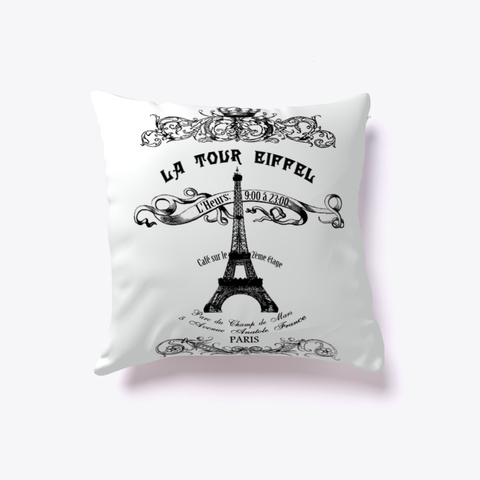 La Tour Eiffel  Standard Camiseta Front