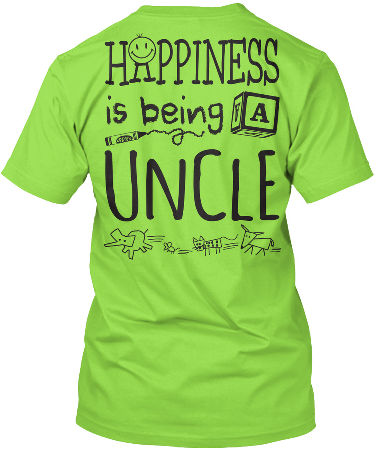 Happiness is Being a UNCLE Unisex Tshirt