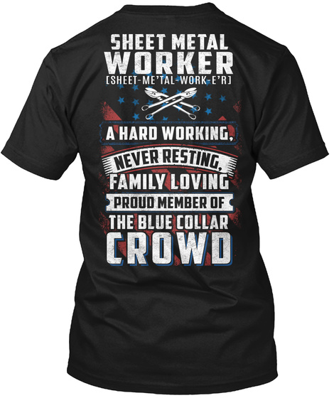 Proud Sheet Metal Worker Shirt