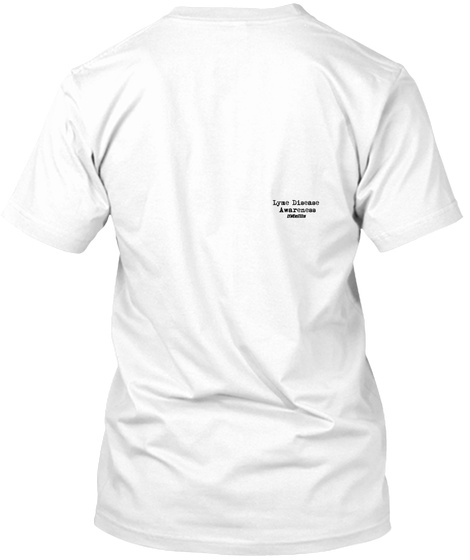 Lym Ens Te Ein F Lyme White T-Shirt Back
