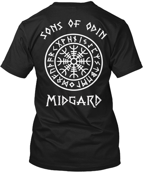 Sons Of Odin Ægishjálmr Viking T-shirts