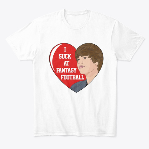 The Biebs White T-Shirt Front