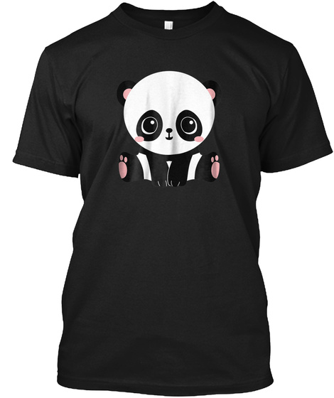 Cute Kawaii Panda T Shirt Chill Design E
