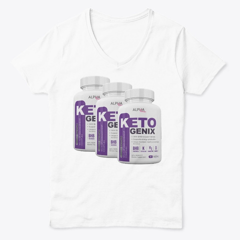 Keto Gen X Review Diet Pills White  T-Shirt Front
