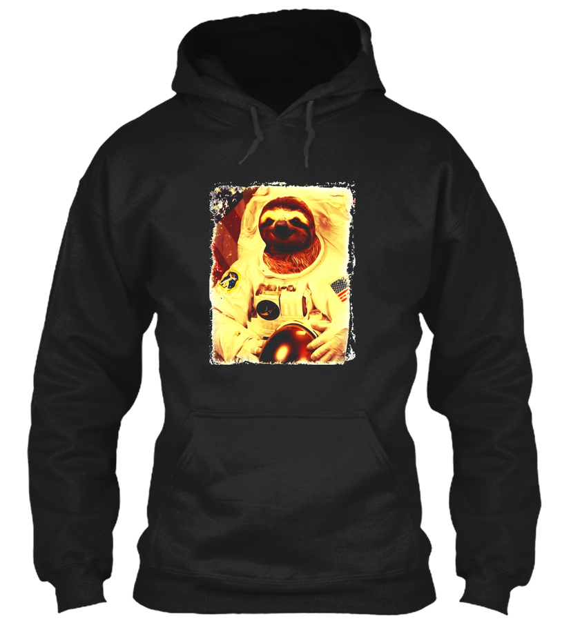Sloth Astronaut T-Shirt Mens & Womens Unisex Tshirt