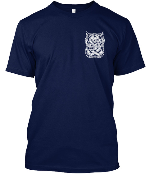 Crogacht  Navy T-Shirt Front