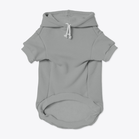 Real Pet Hoodie Grey T-Shirt Front
