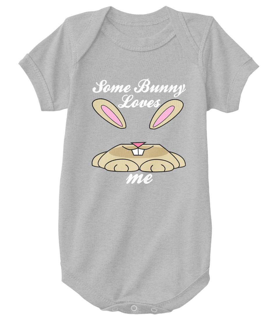 Some Bunny Loves Me Easter onesie
