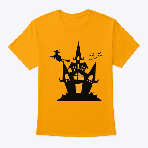 Is This Witches House Giving Candy For Gold T-Shirt Front