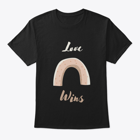 Love Is Love, Equality, Human Rights, Wo Black T-Shirt Front