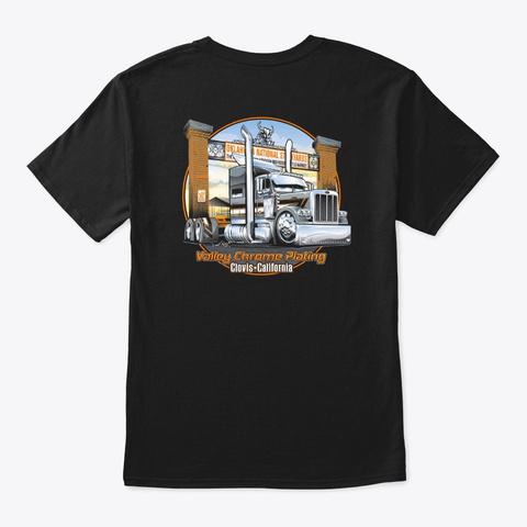 2019 Truck Show Design Black T-Shirt Back