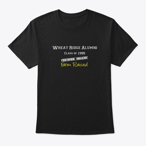 Wrhs 99's 20th Reunion Black T-Shirt Front